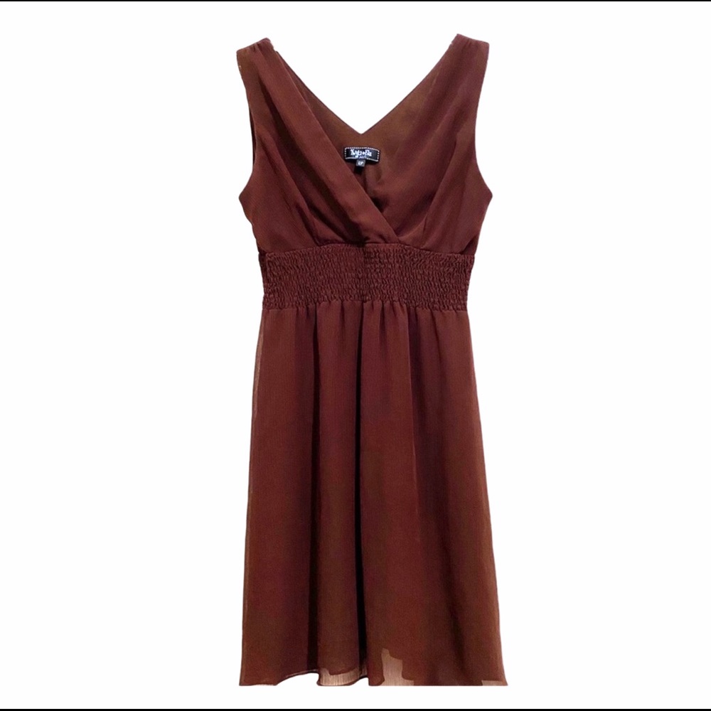 ☘️Twyla Blu v neck midi dress size 12P